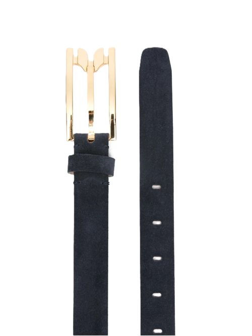 Victoria Beckhamcintura in pelle scamosciata con fibbia ad ardiglione navy Victoria Beckham | 1126ABL007163A550 NAVY